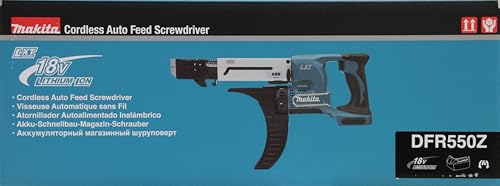 Makita DFR550Z Akku-Magazinschrauber 25-55mm 18 V (ohne Akku, ohne Ladegerät)