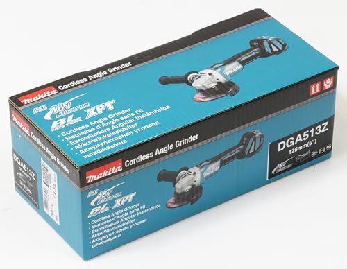 Makita DGA513Z Akku-Winkelschleifer 18 V (ohne Akku, Ohne Ladegerät)