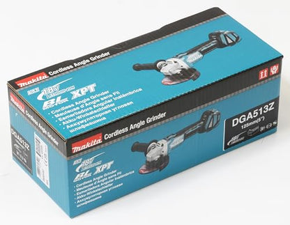 Makita DGA513Z Akku-Winkelschleifer 18 V (ohne Akku, Ohne Ladegerät)