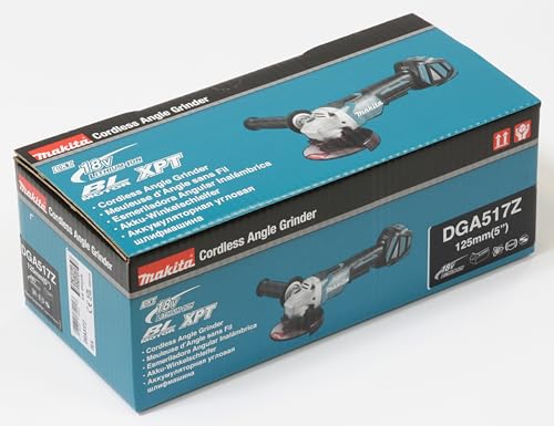 Makita DGA517Z Akku-Winkelschleifer 18 V (ohne Akku, ohne Ladegerät)