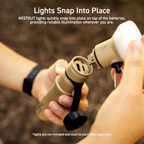 ELECOM NESTOUT 15000mAh Powerbank, 32W USB-C, IP67, Outdoor, Beige