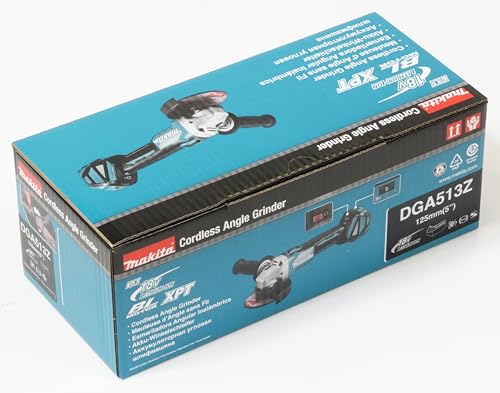 Makita DGA513Z Akku-Winkelschleifer 18 V (ohne Akku, Ohne Ladegerät)