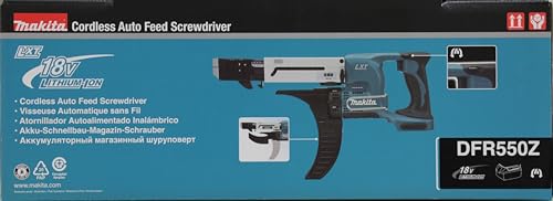 Makita DFR550Z Akku-Magazinschrauber 25-55mm 18 V (ohne Akku, ohne Ladegerät)