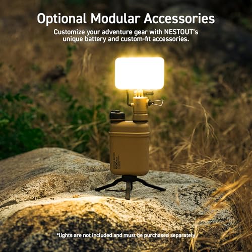 ELECOM NESTOUT 15000mAh Powerbank, 32W USB-C, IP67, Outdoor, Beige