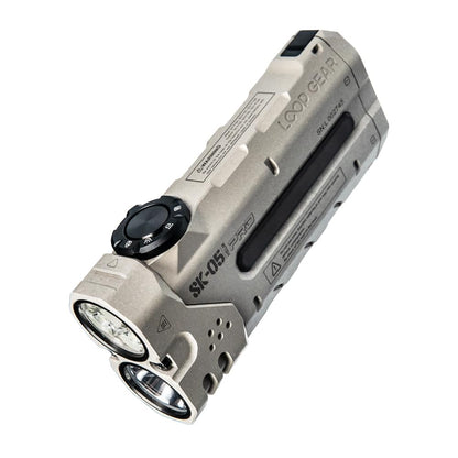 LOOP GEAR SK05PRO Taschenlampe 4360 Lumen, 8000 mAh, IP68, Outdoor, Survival