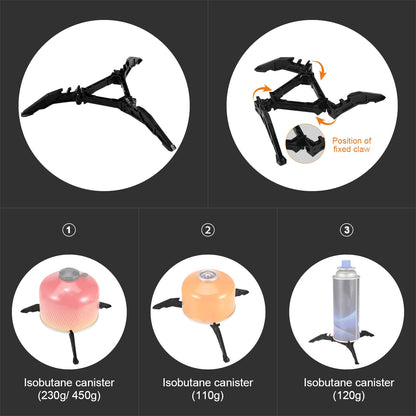 Odoland Camping Geschirr Set 10 PCS, Aluminium, Outdoor, Picknick, Wandern