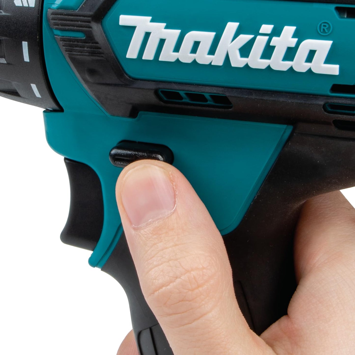 Makita DF333DSAE Akku-Bohrschrauber 12 V max. / 2,0 Ah, 2 Akkus + Ladegerät im Transportkoffer, Schwarz, Blau