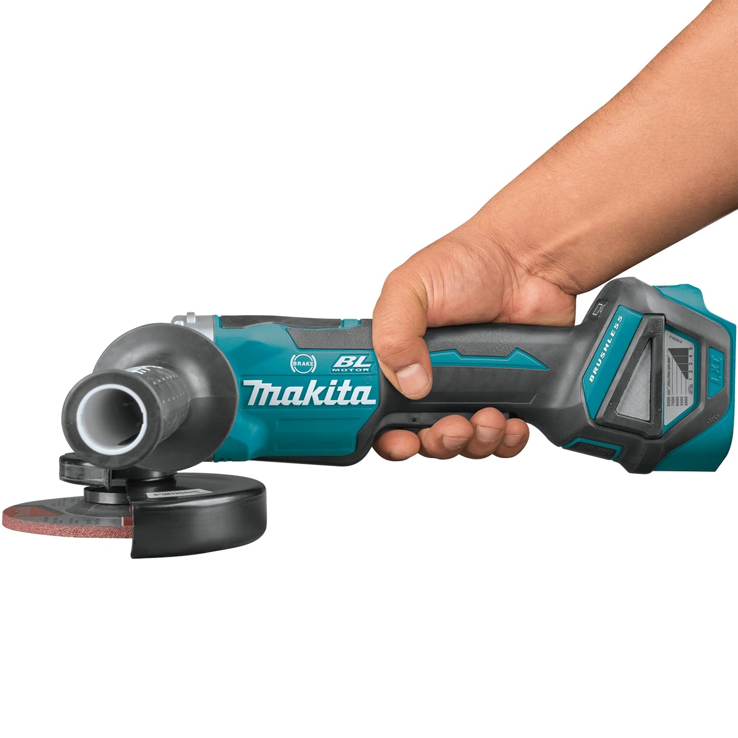 Makita DGA517Z Akku-Winkelschleifer 18 V (ohne Akku, ohne Ladegerät)