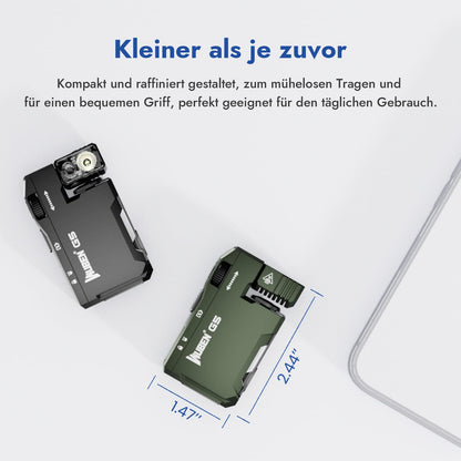 WUBEN G5 LED Taschenlampe 400 Lumen, USB, Magnetisch, Outdoor, Camping