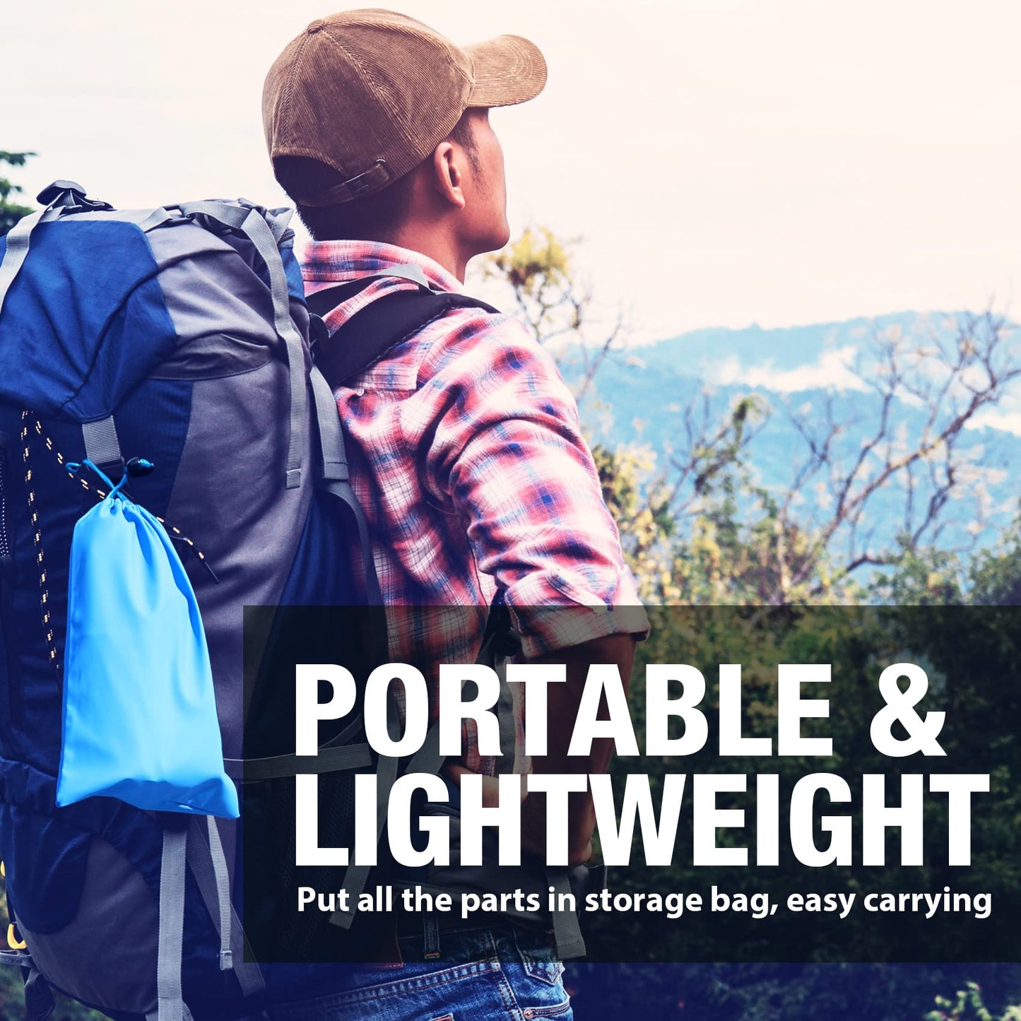 SimPure Gravity Wasserfilter 3 L, 0,1 µm, Outdoor, Camping, Tragbar