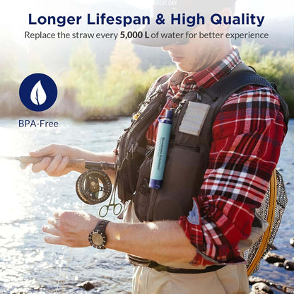 Membrane Solutions Wasserfilter 0,1 µm, 5000 L, BPA-frei, 4er Pack, Outdoor