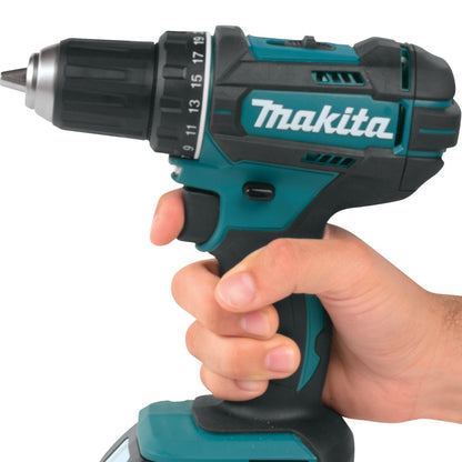 Makita DDF482RFJ Akku-Bohrschrauber 18V / 3,0 Ah, 2 Akkus + Ladegerät im MAKPAC