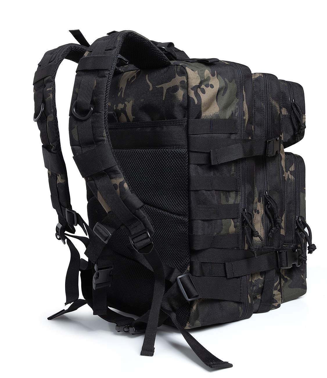 QT&QY 45 L Militär-Rucksack, Molle, Outdoor, Trekking, Tagesrucksack