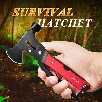 RoverTac Multitool Beil 14-in-1 Survival, Messer, Hammer, Zange, Säge