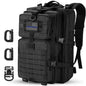 Hannibal Tactical 40 L Militär-Rucksack, Outdoor, Trekking, Schwarz